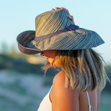 Load image into Gallery viewer, Onar hat, summer hat, handmade hat, raffia hat, hat, handmade, hats Australia
