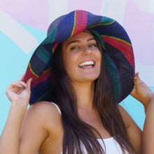 Load image into Gallery viewer, Onar hat, summer hat, handmade hat, raffia hat, hat, handmade, hats Australia
