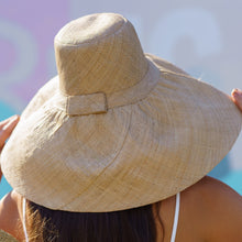 Load image into Gallery viewer, Onar hat, summer hat, handmade hat, raffia hat, hat, handmade, hats Australia
