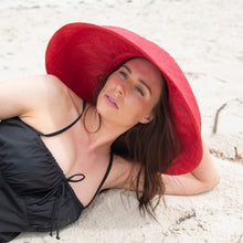 Load image into Gallery viewer, Onar hat, summer hat, handmade hat, raffia hat, hat, handmade, hats Australia
