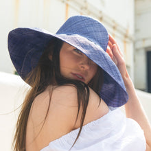 Load image into Gallery viewer, Onar hat, summer hat, handmade hat, raffia hat, hat, handmade, hats Australia
