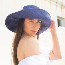 Load image into Gallery viewer, Onar hat, summer hat, handmade hat, raffia hat, hat, handmade, hats Australia
