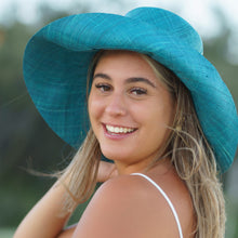 Load image into Gallery viewer, Onar hat, summer hat, handmade hat, raffia hat, hat, handmade, hats Australia
