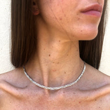 Load image into Gallery viewer, handmade silver jewellery , handmade, silver, necklace, silver necklace, handmade necklace 
