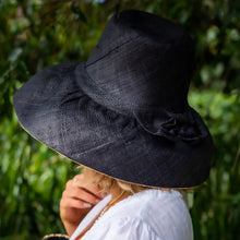 Load image into Gallery viewer, Onar hat, summer hat, handmade hat, raffia hat, hat, handmade, hats Australia
