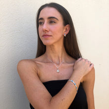 Load image into Gallery viewer, handmade, silver, opal, beacelet, speira. handmade in Greece, handmade silver jewellery 
